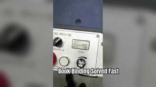 Boek klapmachine
