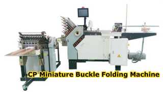 CP miniatuur vouwmachine met gesp