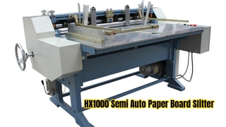 HX1000 semi-automatische papierkartonsnijder