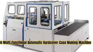 Workflow van HX36 multifunctionele automatische machine voor het maken van harde kaften