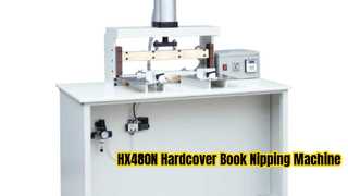 HX480N Hardcover boek knippen machine