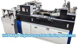 HXPM480 Digitale platliggende inbindmachine