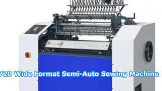 HXSS720 grootformaat semi-automatische naaimachine