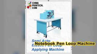 HX20EPL Semi-automatische elastische penlus-toepassingsmachine.