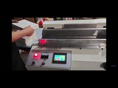 Boekblok rug papier plakmachine