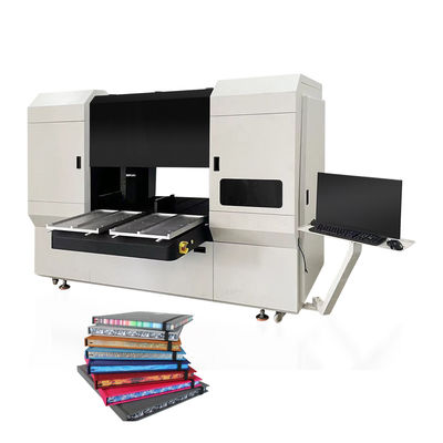 HXEP400 4-8 Kleur digitale randmachine 2 stations, non-stop drukken, verstoppingsvrij voor de productie van boeken/notebooks