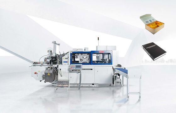 HX60 PLUS Hoog-efficiëntie Hardcover Case Making Machine Compressed Air Needs