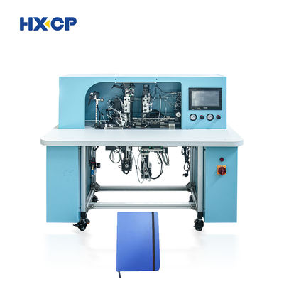 HX18B Semi-Auto Notebook Elastische band bevestigingsmachine Softcover Hardcover Bindend Pospress Manufacturing Bible ManualFactory Price