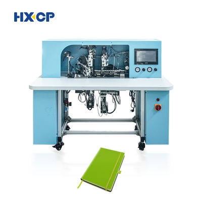 HX18B Semi-Auto Notebook Elastiek string toepassen band Bevestiging in boek cover Machine softcover notebooks softcover
