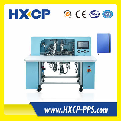 HX18B Semi Auto Notebook Elastische band bevestigingsmachine Softcover Manufacturing Bijbel handleiding