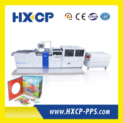 HX450C Precise PLC Controlled Hardcover Children Book Casing-In Machine voor kwaliteitsboeken