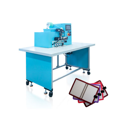HX20EPL Semi-Auto Elastiek Pen Loop Applying Machine met handmatige positionering en automatische lijm met boekbindingsmachine