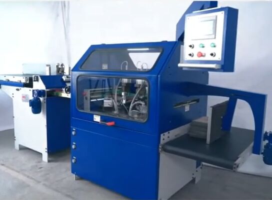 HX60R Automatische Hardcover Hoekenronde Machine voor Boekbinden / Kinderkartonboek / Dagboekomslag — Inline met Kaftmachine