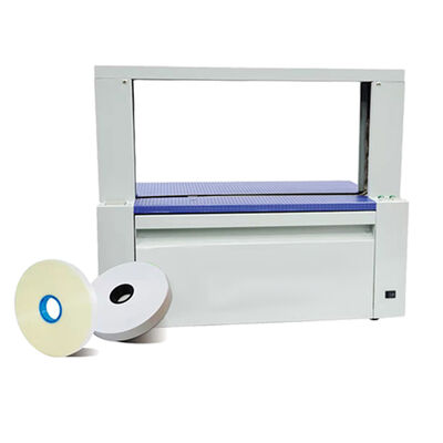 Automatische bandmachine, verstelbare bandsterkte van 5-60 N en 26 keer/min snelheid Kraftpapier OPP-tape voor universele verpakking