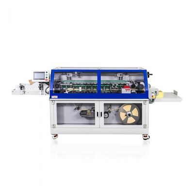 HX500B Book Back Spine Taping Machine voor softcover notebooks, oefenboeken, enz.