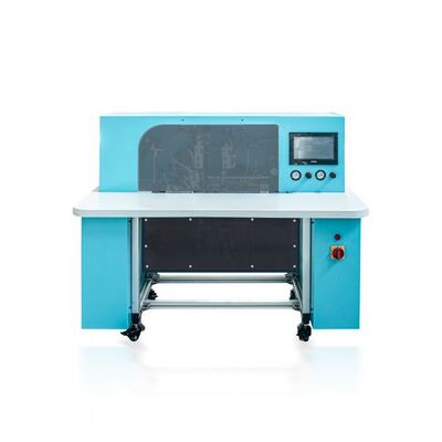 HX18B Semi-automatische Notitieboek Elastische Band Bevestigingsmachine wordt veel gebruikt voor het bevestigen van elastische banden op notitieboekjes
