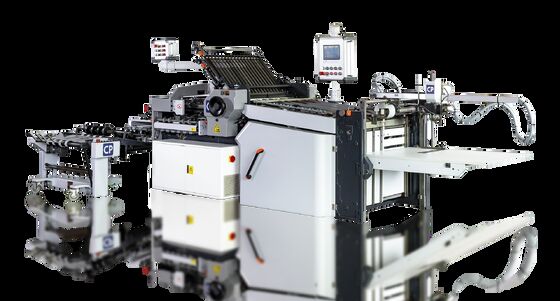 CP66/4KL Platte Stapel Combinatie Vouwmachine Krasbestendige Gesp Elektrisch Vouwmes