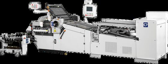 CP66/4KLR Ronde stapel combinatie vouwmachine schroefscherm gesp non-stop voeden