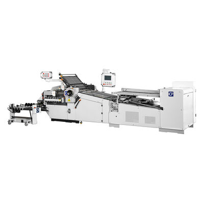 Ronde stapel vouwmachine Middelgrote loopcapaciteit Gevoelige papiervouwmachine