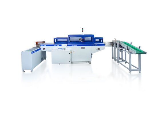HX2000 Lintmachine geschikt voor standalone of inline, voor het inbrengen van linten in notitieboekjes, agenda's en hardcover boeken