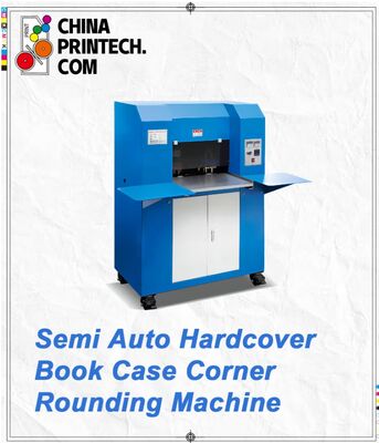 HX500CR Semi Auto Hardcover Bookcase Hoek Rondelmachine voor Perfect gebonden boeken, Softcover Rondelmachine, Book Corner Trimming, Brochure Cover,