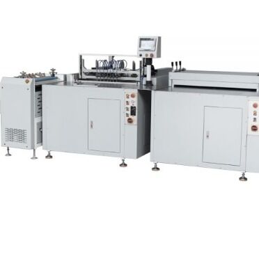 HXSCM Semi-automatische hardcover-hoesmachine met dubbele stations voor de productie van hardcoverboekfotoalbums en certificaatproductie