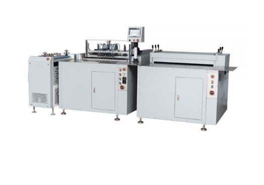 HXSCM Semi-Auto Hardcover Case Making Machine Uitgerust met een krachtige mainframe voor Hardcover Case Manufacturing Processes