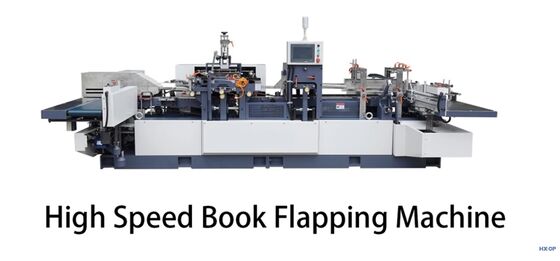 Hoog snelheids boek flapper machine stabiel en betrouwbaar voor de afwerking van de dekking binding neemt Schneider Control System, stabiel en betrouwbaar voor de afwerking van de dekking binding.