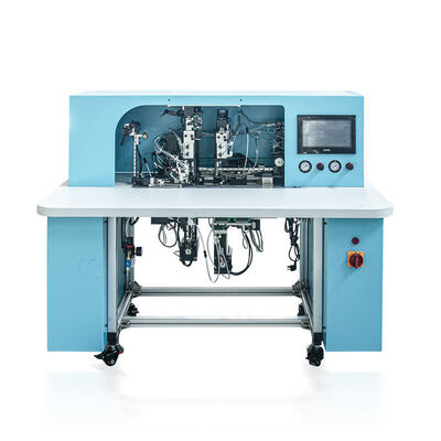 HX18B Semi-Auto Notebook Elastiek String Applying Band Fixing Machine Notebook Elastiek Band Fixing Factory gemaakt Hot Sell