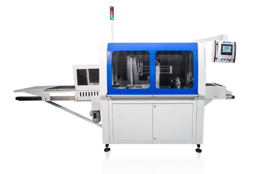 HX681 Stacker hardcover boekentussenstapelmachine zorgt voor stabiel stapelen en bespaart mankracht en tijd in de productie