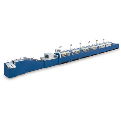 HX470GT Automatische verzamelmachine Sequentiële voeding Verwerpt systeem Schadevrije verwerking Voor catalogi