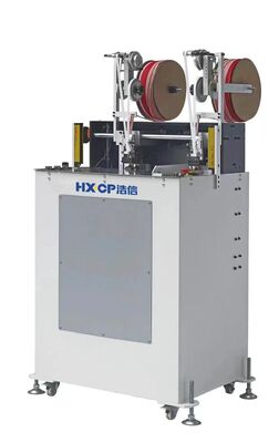 HX420EB Machine voor het bevestigen van kop- en staartbanden Semi-automatische apparatuur voor het bevestigen van banden met zelfklevende tape op verschillende typen boekenblokken