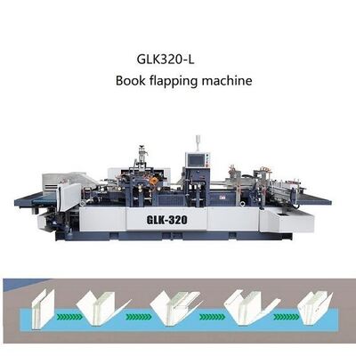 High Speed Book Flapper Machine maakt voorkant snijden, dekking krullen
