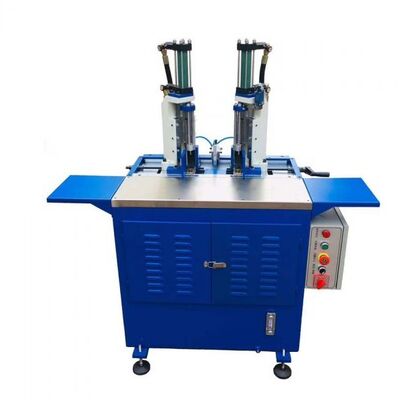 HX460BCRTM Double Head Corner Rounding Trimmer hydraulisch aangedreven hoek snijmachine met verstelbare messen voor verschillende grootte radius