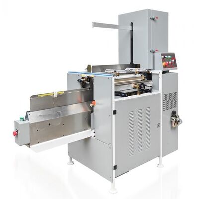 HXCIM Semi-Auto Casing In Machine met automatische casing voeding ruggengraat pre creasing alignment drukken en creasing voor boek casing