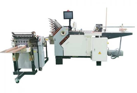CP Miniatuur Gesp Papier Vouwmachine Hoge snelheid Parallel Vouwen Geschikt voor Pharma Insert