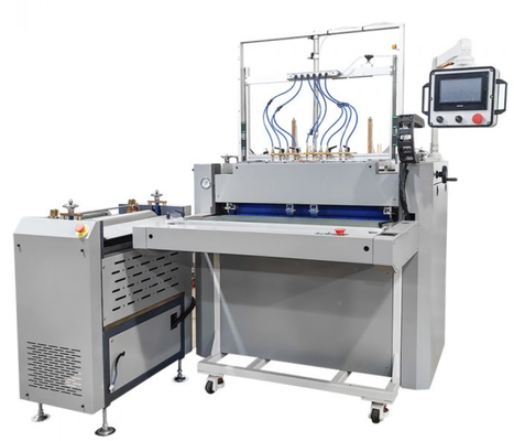 HXSCM semi-automatische digitale hardcover-behuizing die machine maakt, uitgerust met digitale paneelsnelle omschakeling