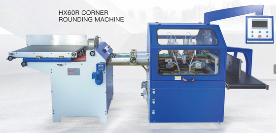 HX60R Automatische hardcover hoeshoekafrondingsmachine Hoge precisie automatisch stapelen
