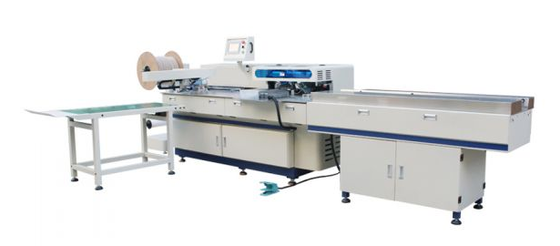 Automatische dubbele lus draadpons- en inbindmachine
