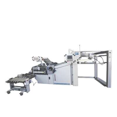 Industriële palletvoedende vouwmachine voor het afwerken van platen met een rechtstreekse drukpers