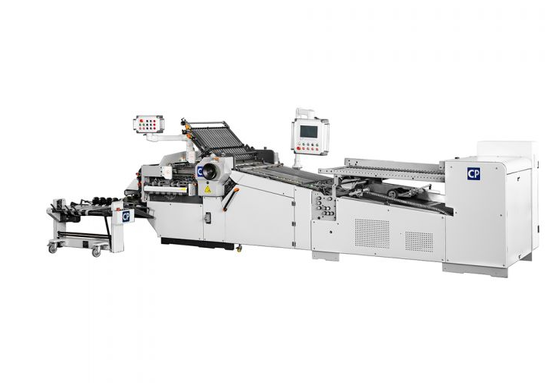 CP Ronde stapel vouwmachine geschikt voor middelgrote en grote series met non-stop werking en verwerking van voorgevouwen geperforeerd papier