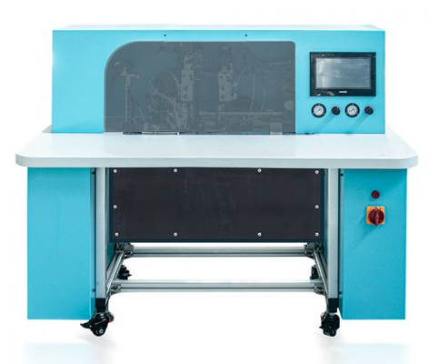 HX18B Semi-Auto Notebook Elastische band bevestigingsmachine Gemakkelijk te bedienen Eén operator
