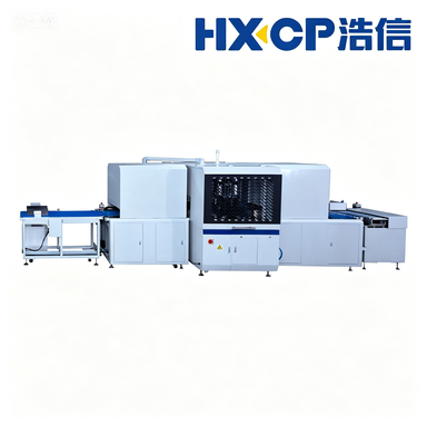 HX120 Automatische hoektrimmer Snijmachine met dubbele sequentie voor stapels kaarten en karton