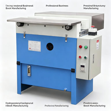 Compact ontwerp HXZJ400 boekblokpersmachine geschikt voor verschillende boekbindingstoepassingen en ruimtebesparende installatie