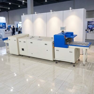 HX480P servoaangedreven machine met vlakke pers en uiterst nauwkeurige trimeenheid