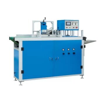 HX420FN Afvlak- en knijpmachine gebruikt met handmatige invoer of aangesloten op hardcover-omhulsel in de machine voor boekafwerking