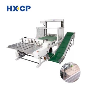HX1200 Paperboard Slitter ontworpen voor het snijden van zware papierplaten, karton en kofferboekomslag met eenvoudige bediening