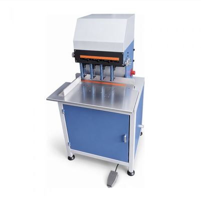 HXPD280 Vierkop papierboremachine met pneumatische aandrijving en 3-10 mm stukjes voor documentenstapel