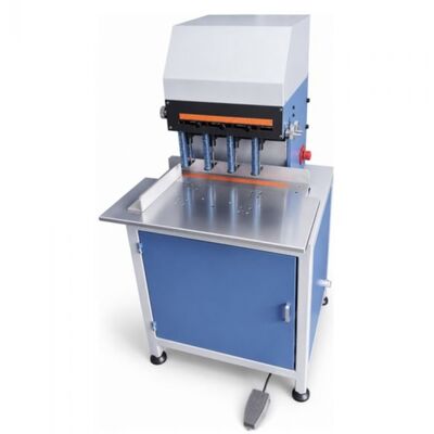 HXPD280 Vierkops Papierboormachine Uitgerust met Lineaire Glijders en Leidkolommen voor Stabiele Boorprestaties