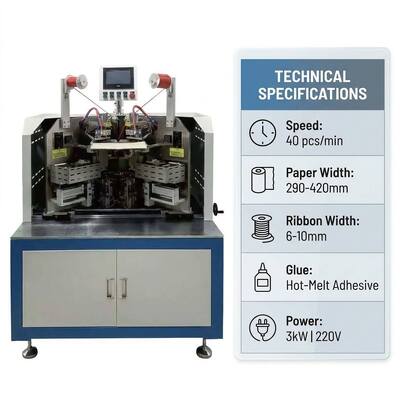 Hoge Efficiëntie Eerbewijs Verwerkingsmachine Maximale Werksnelheid Tot 40 Stukken Per Minuut